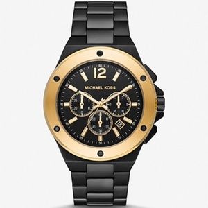 Oversized Lennox Two-Tone Watch